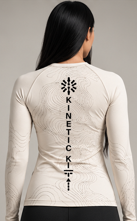 Kinetic Ki Long Sleeve Raglan Performance Tee
