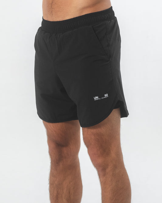 MINDFUL JOURNEYS RUNNING SHORTS BLACK