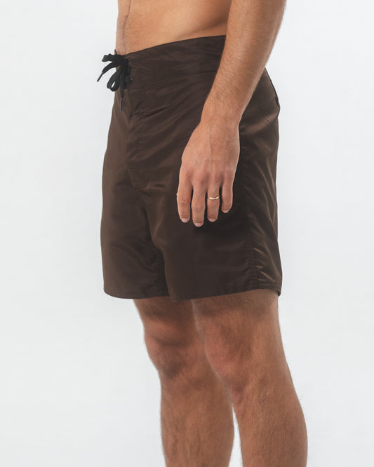 ARCHIVE ’92 NYLON SHORTS EARTH BROWN